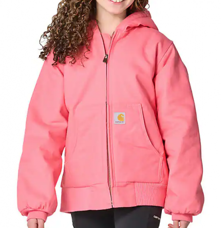 Canvas Insulated Hooded Jacket