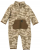 Zip-Front Fleece Camo Coverall