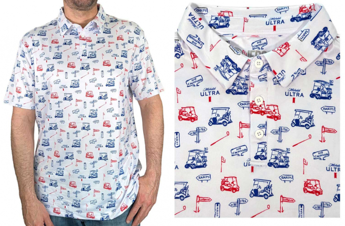 MICHELOB ULTRA GOLF POLO