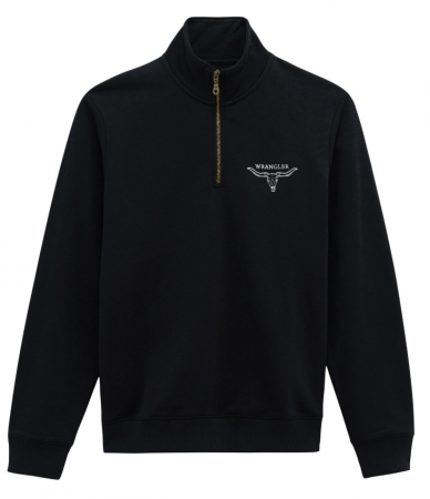WRANGLER QTR ZIP BLACK