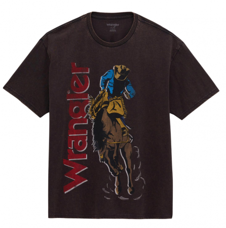 WRANGLER VINTAGE BRONC RIDER TEE