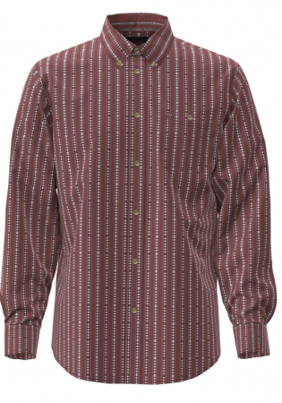 CLASSIC LS SHIRT RED STRIPE
