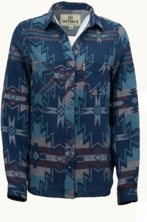 BRIANNA SHIRT TURQUOISE