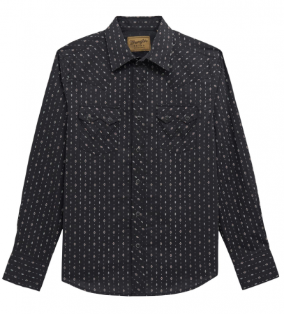 RETRO LS SHIRT BLACK STRIPE