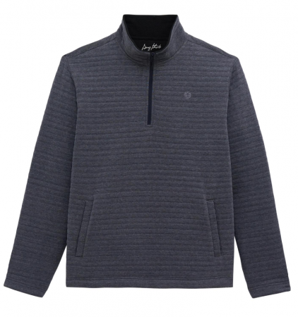 GEORGE STAIT QTR ZIP BLUE