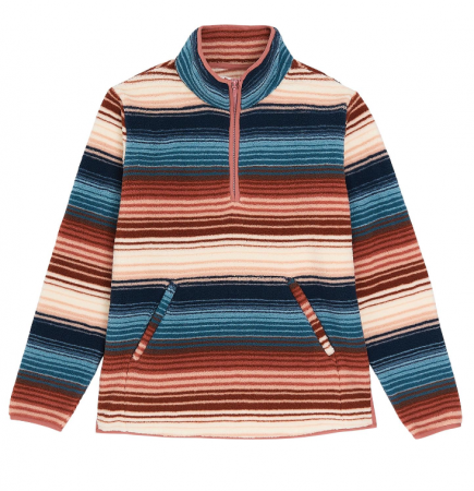 SHERPA ZIP PULLOVER CREAM SERAPE
