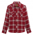 RETRO LS FLANNEL RED