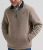 GEORGE STAIT QTR ZIP TAN