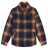 Boys Flannel Shacket Night Sky
