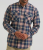 RIGGS FOREMAN FLANNEL GREY PLAID