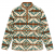 VINTAGE SHERPA QTR ZIP TURQUOISE