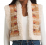 Retro Aztec Sherpa Vest Tan
