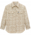 BOYFRIEND SNAP SHIRT CREAM AZTEC