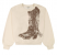VINTAGE BOOT SWEATSHIRT CREAM