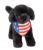 LIBERTY BLACK LAB W FLAG BANDANA