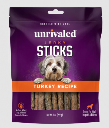 UNRIVALED JERKY STICKS TURKEY