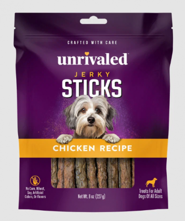 UNRIVALED JERKY STICKS CHICKEN