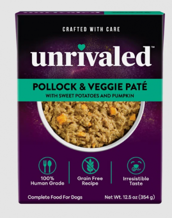 12.5OZ UNRIVALED POLLOC/VEG PATE