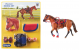 Western Riding Set in Hot Colors