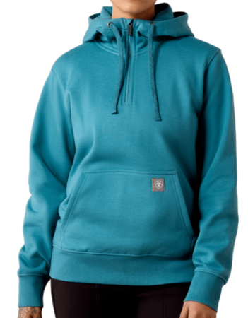 WMS Rebar 1/2 Zip Hoodie Blue