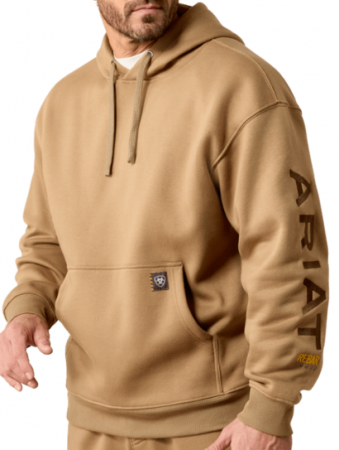 MNS Rebar Graphic Hoodie Tan