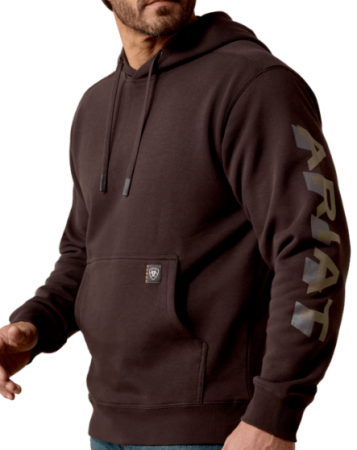 M Rebar LW Logo Hoodie Licorice