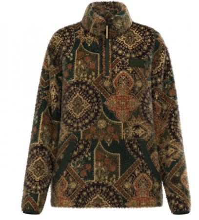 KODI FLEECE PULLOVER PAISLEY