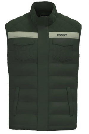 BANFF PACKABLE VEST DK GREEN